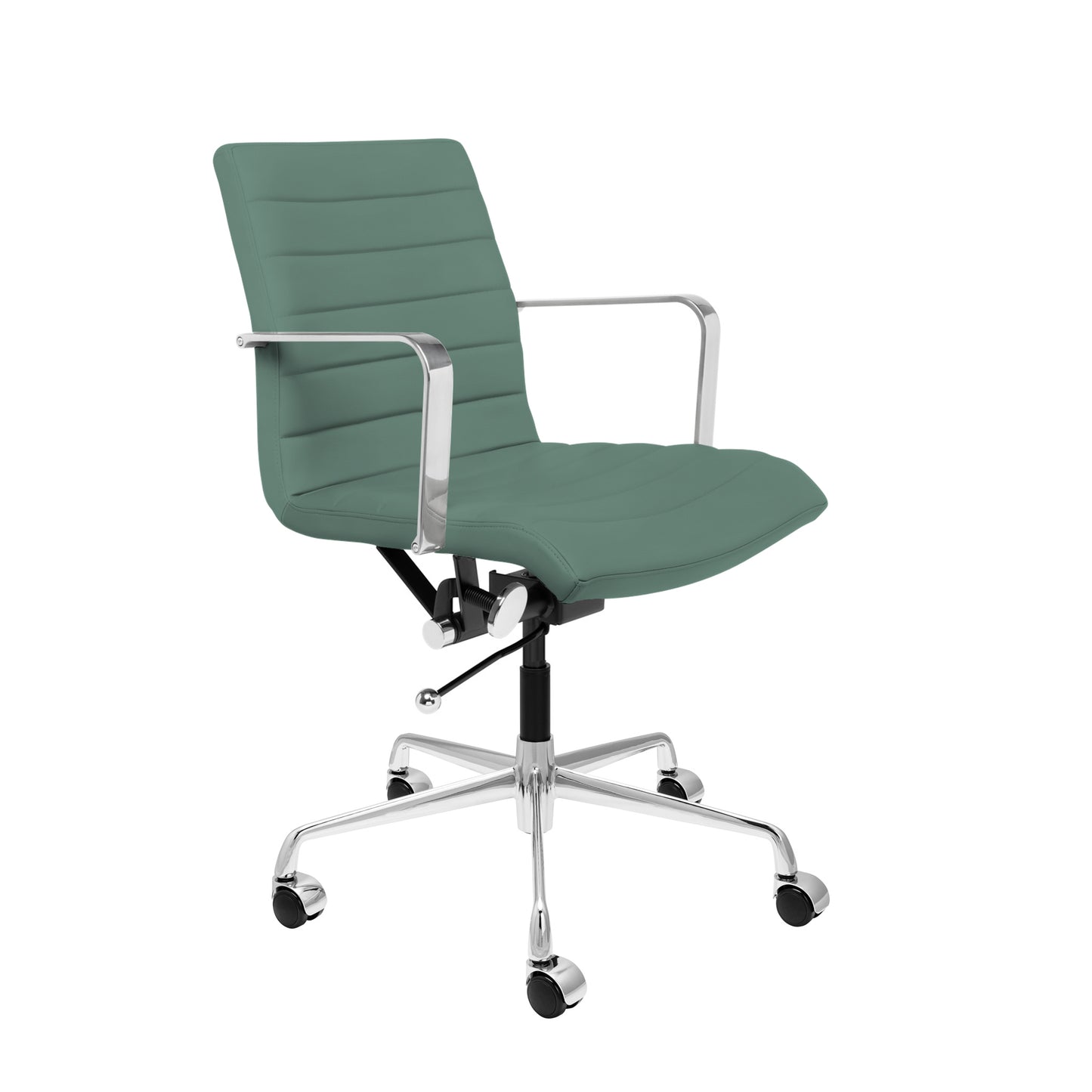 SOHO II Ribbed Management Chair (Sage Green)