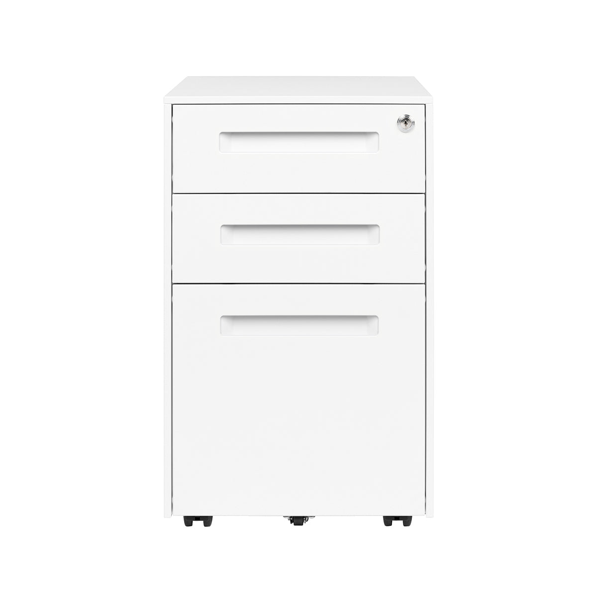Stockpile Square File Cabinet (White)