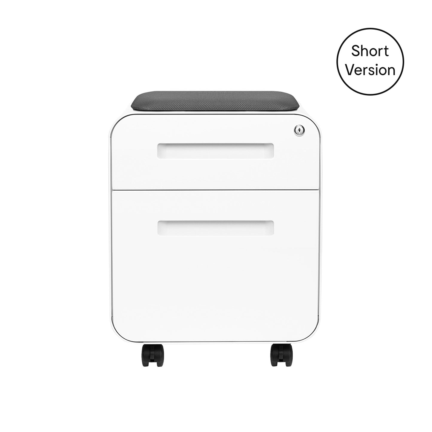 Stockpile Mini 2-Drawer File Cabinet (White)