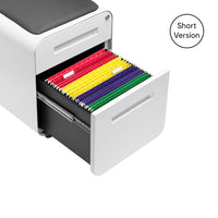 Stockpile Mini 2-Drawer File Cabinet (White)