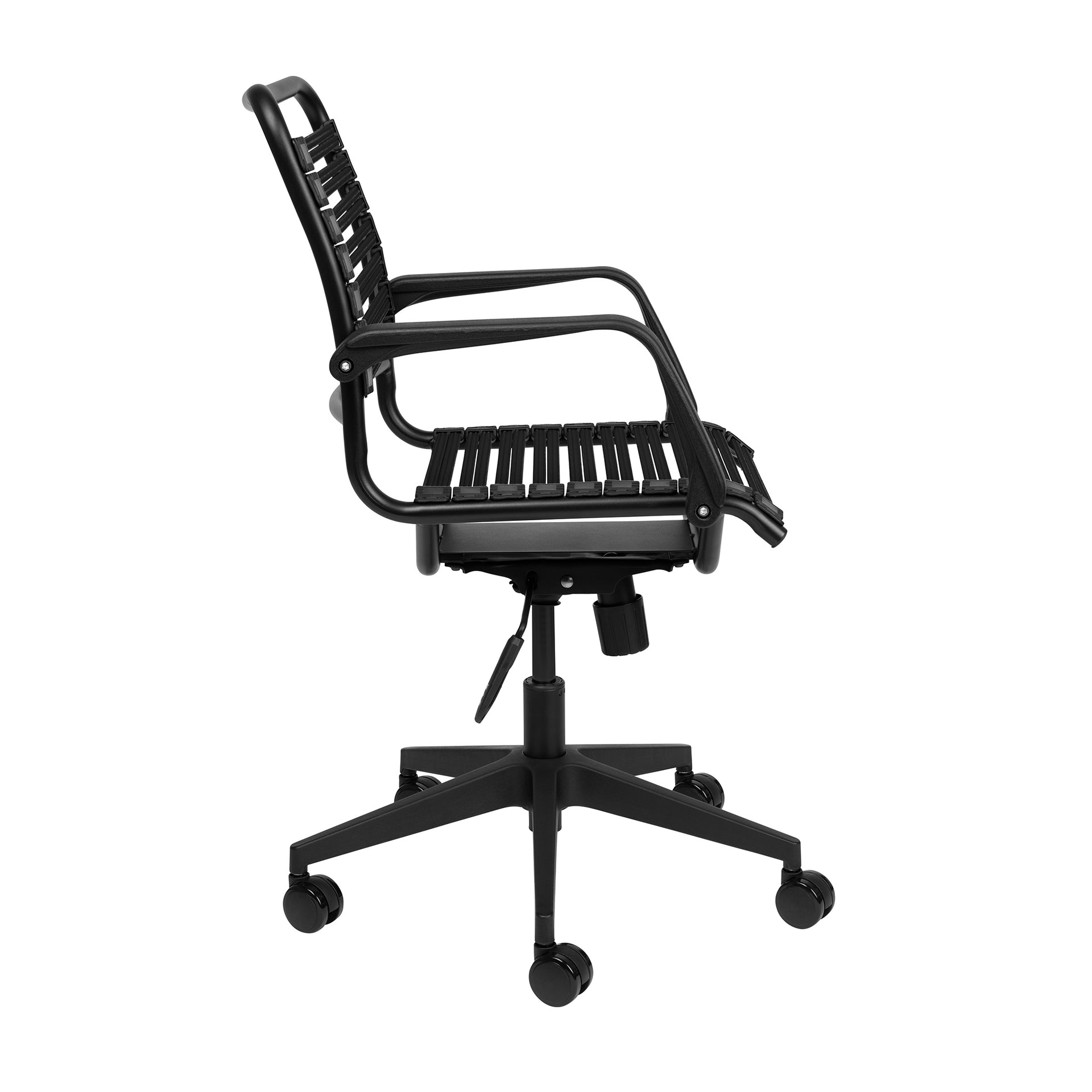 Bungee Collection Elastic Bungie Office Chairs Laura Furniture   Bungee Cord Office Task Chair Black Side 1920x 