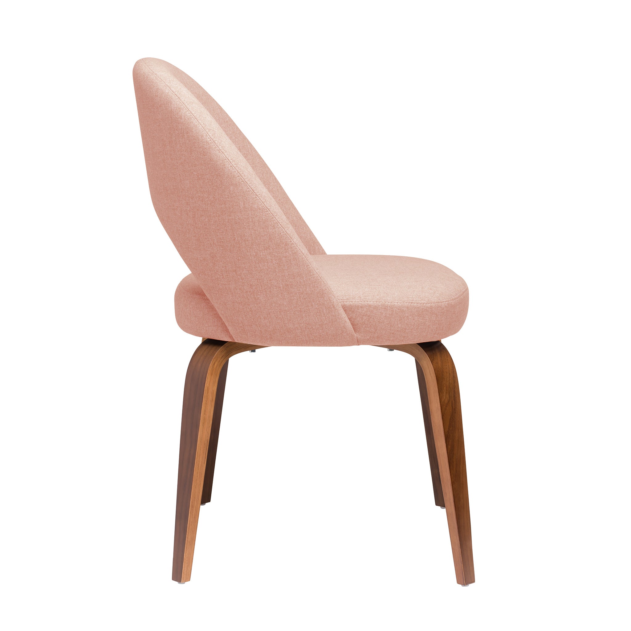 Essex Side Chair Coral Pink Laura Furniture