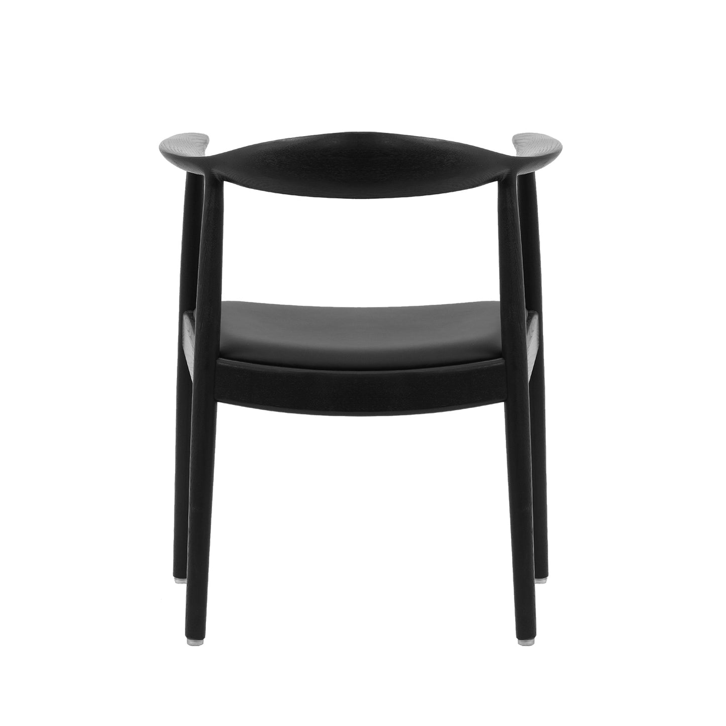 Kennedy Armchair (Black/Italian Leather)