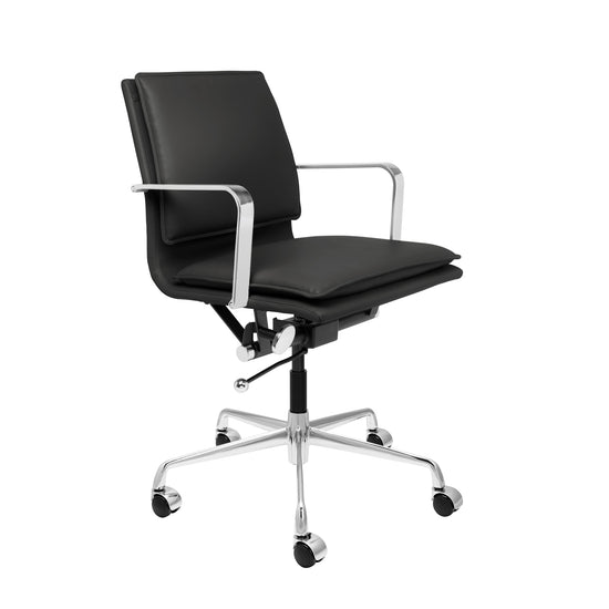 Lexi II Padded Chair (Black) – Laura Furniture