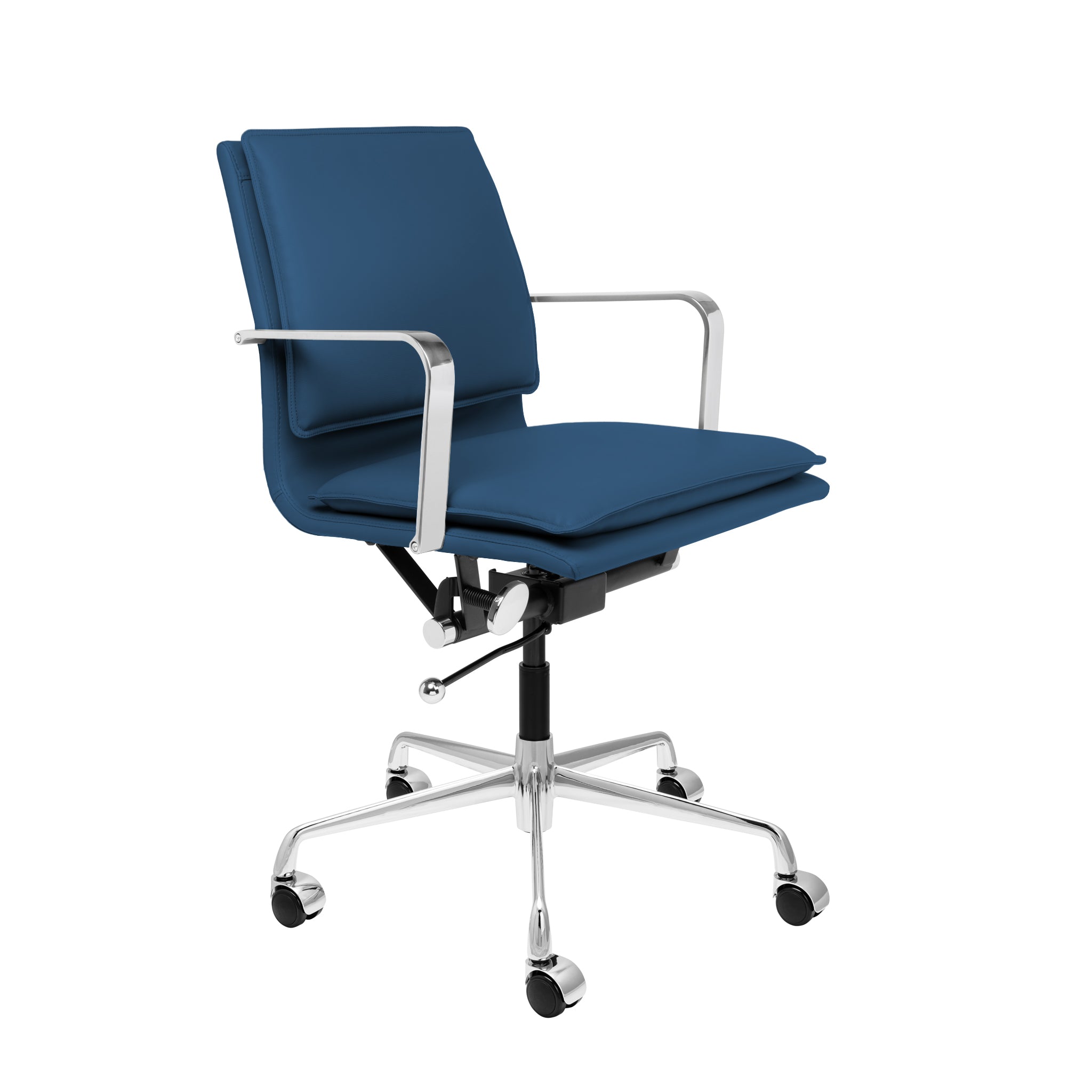 Lexi II Padded Chair Blue Laura Furniture