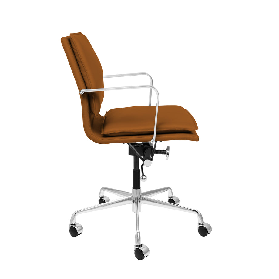 Lexi II Padded Chair (Brown) – Laura Furniture