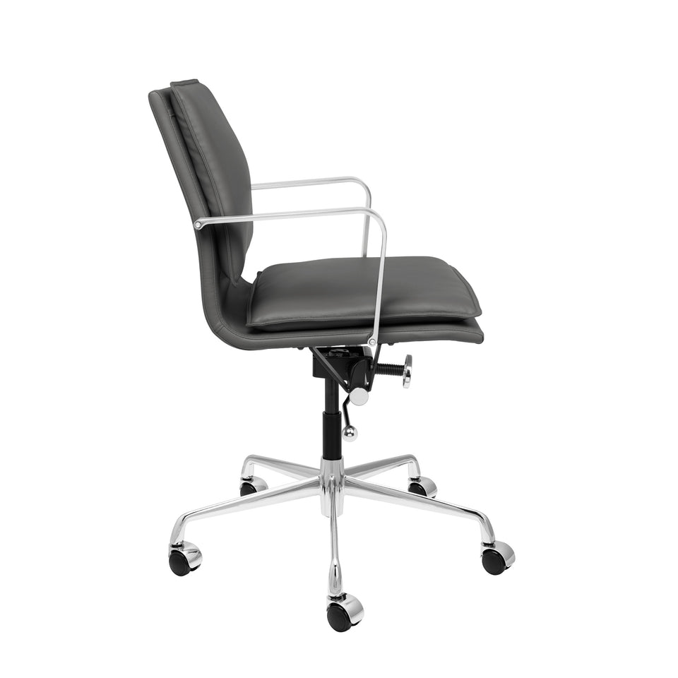 Lexi II Padded Chair (Dark Grey)