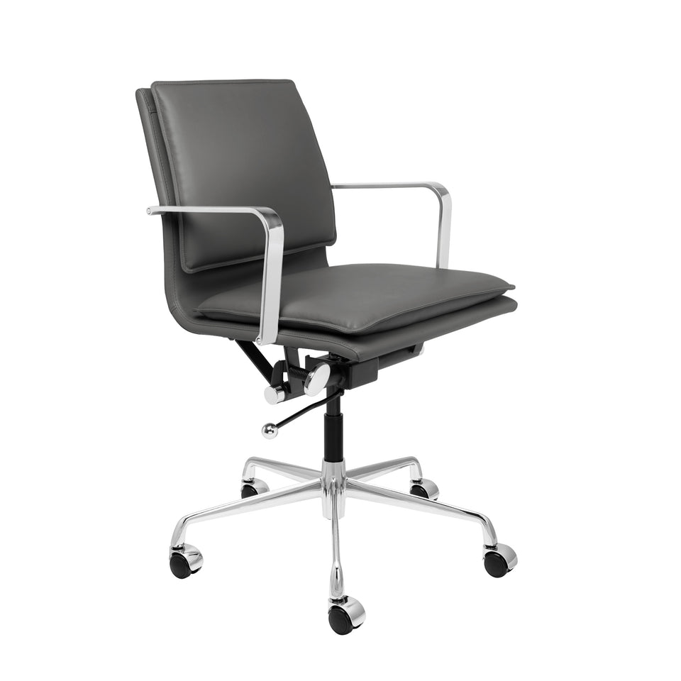 Lexi II Padded Chair (Dark Grey)