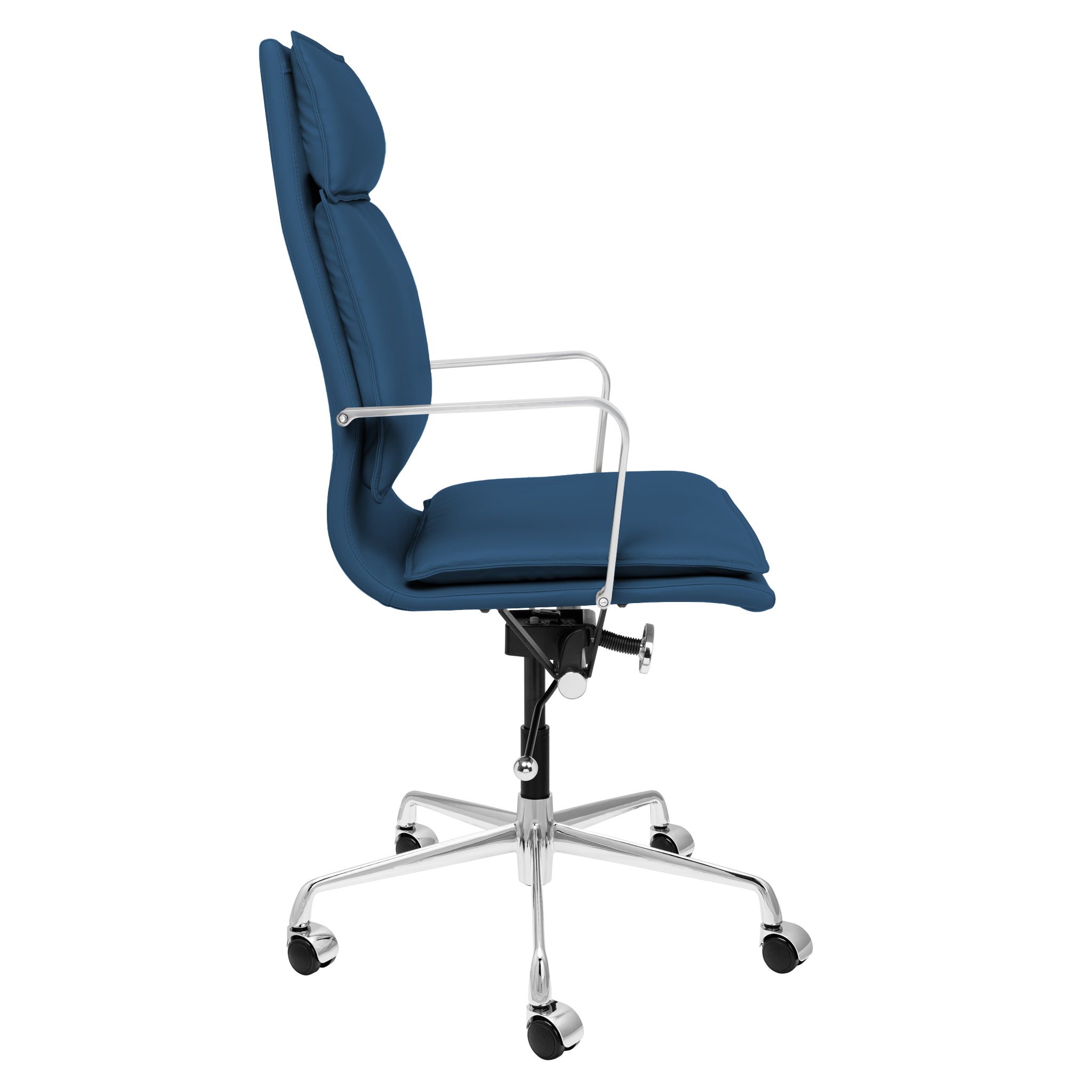 Lexi II Tall Back Padded Chair Blue