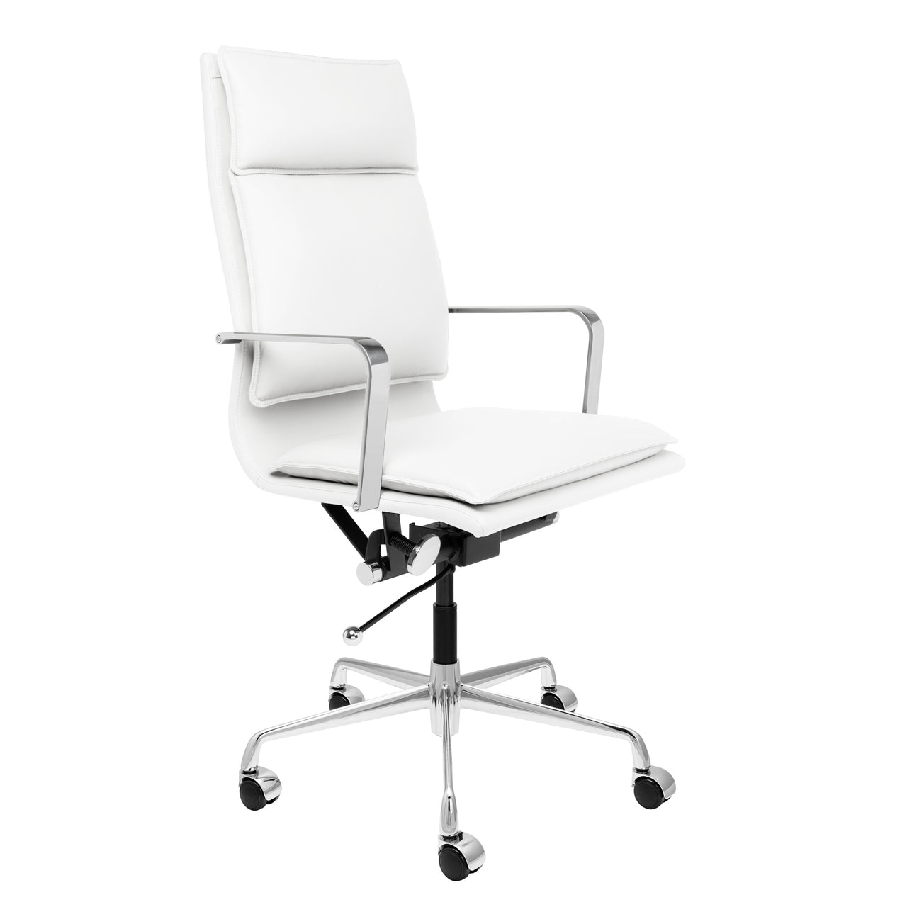 Lexi II Tall Back Padded Chair (White)