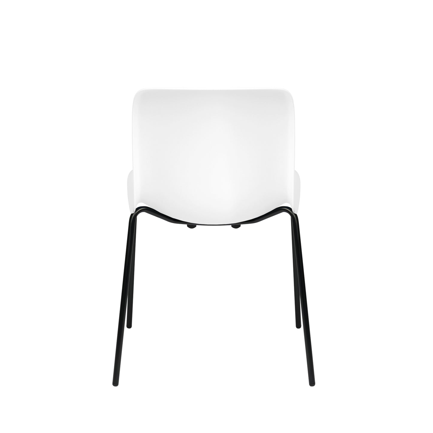 Murray Side Chairs, 4-Leg Base, Set of 2 (White)
