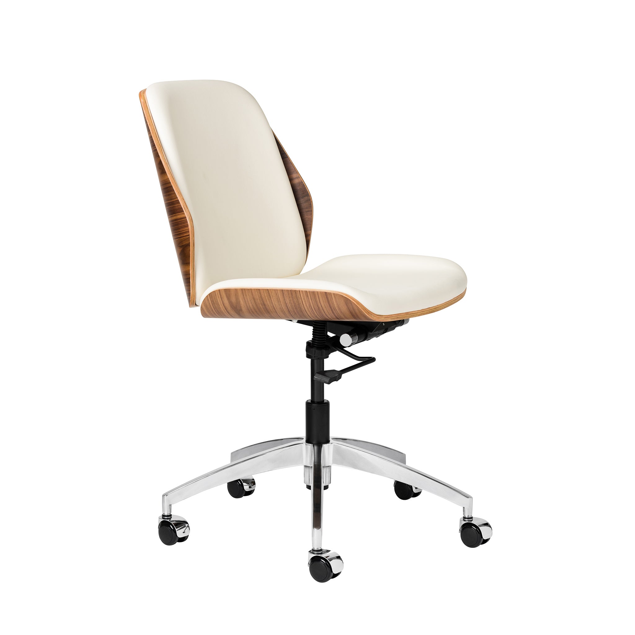 White office outlet task chair