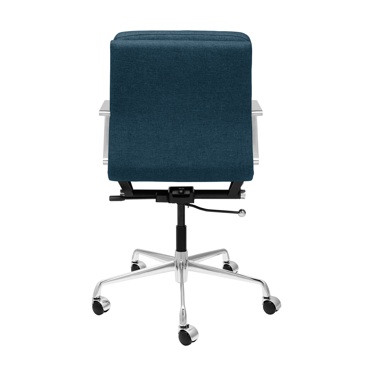 SOHO II Padded Management Chair (Dark Blue Fabric)