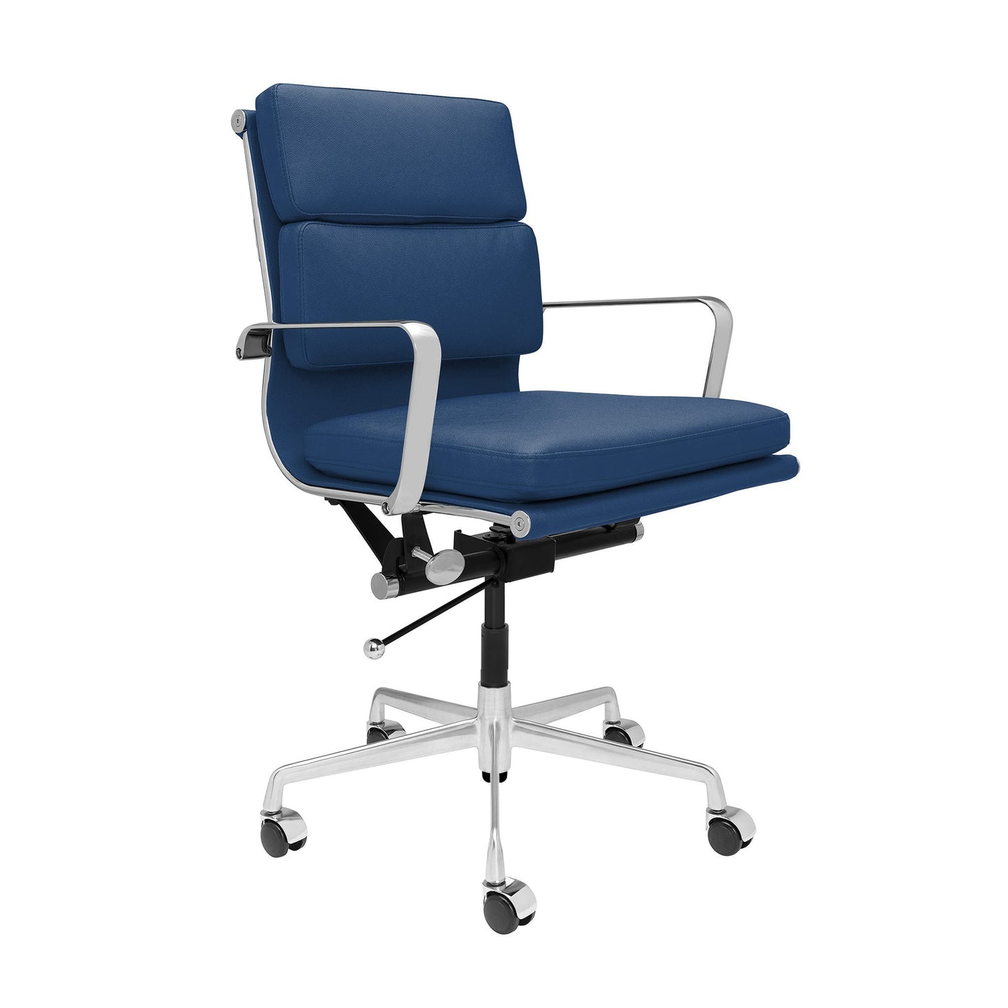 Classic SOHO Soft Padded Management Chair (Blue)