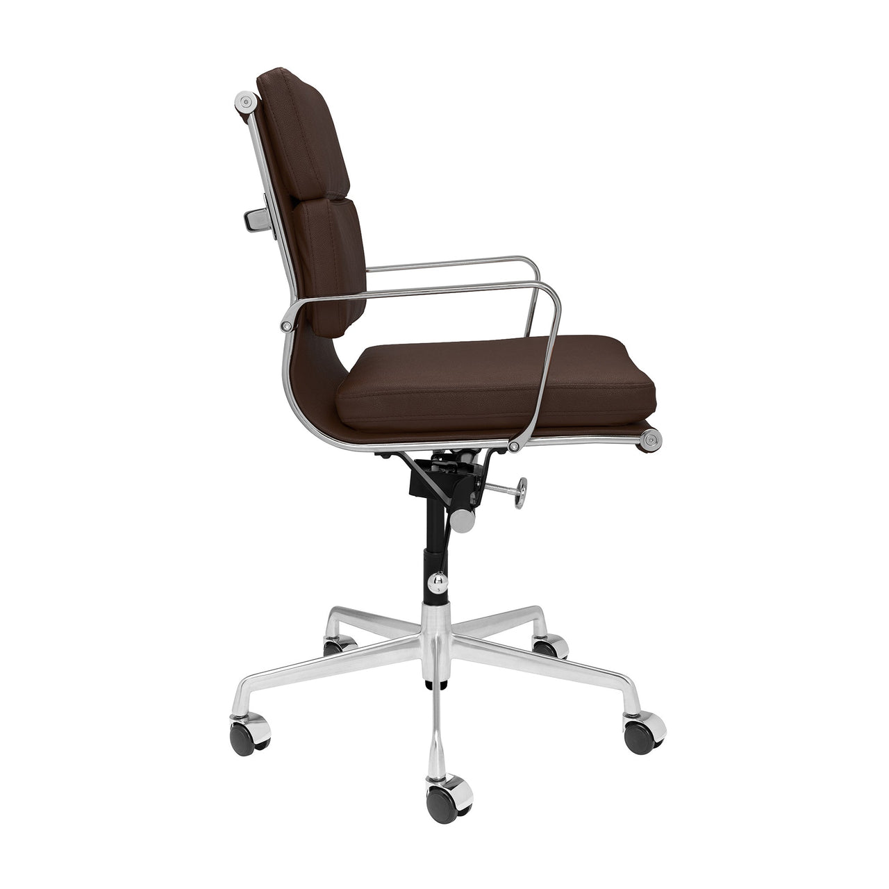 Classic SOHO Soft Padded Management Chair (Dark Brown)