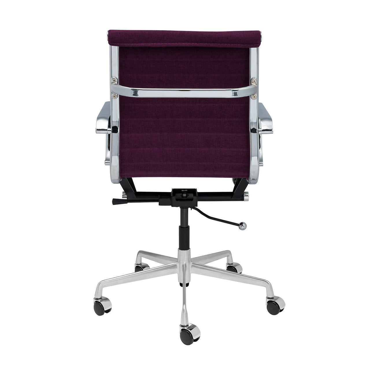Classic SOHO Ribbed Management Chair (Purple Fabric)