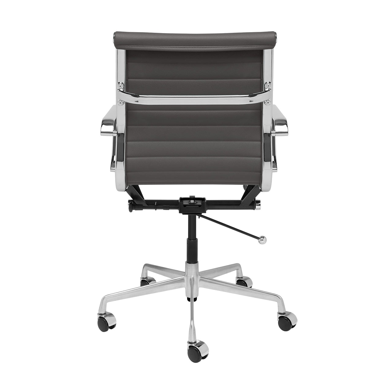 Classic SOHO Ribbed Management Chair (Dark Grey)