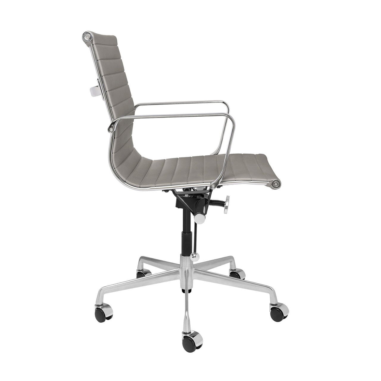 Classic SOHO Ribbed Management Chair (Grey)