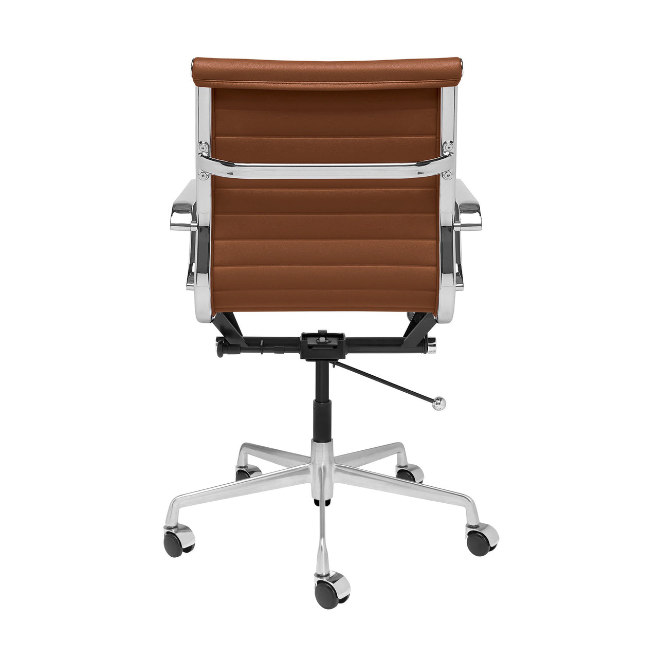 Classic SOHO Ribbed Management Chair (Brown)