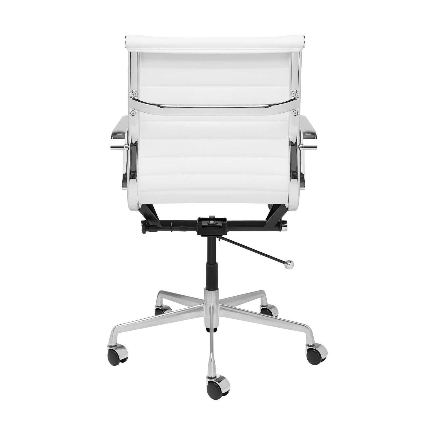Classic SOHO Ribbed Management Chair (White)