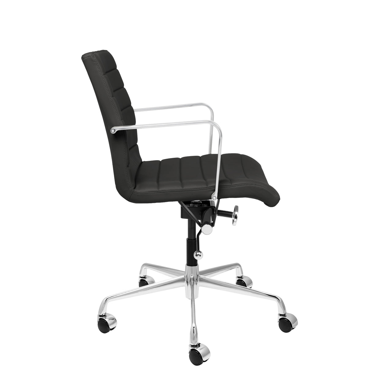 SOHO II Ribbed Management Chair (Black)