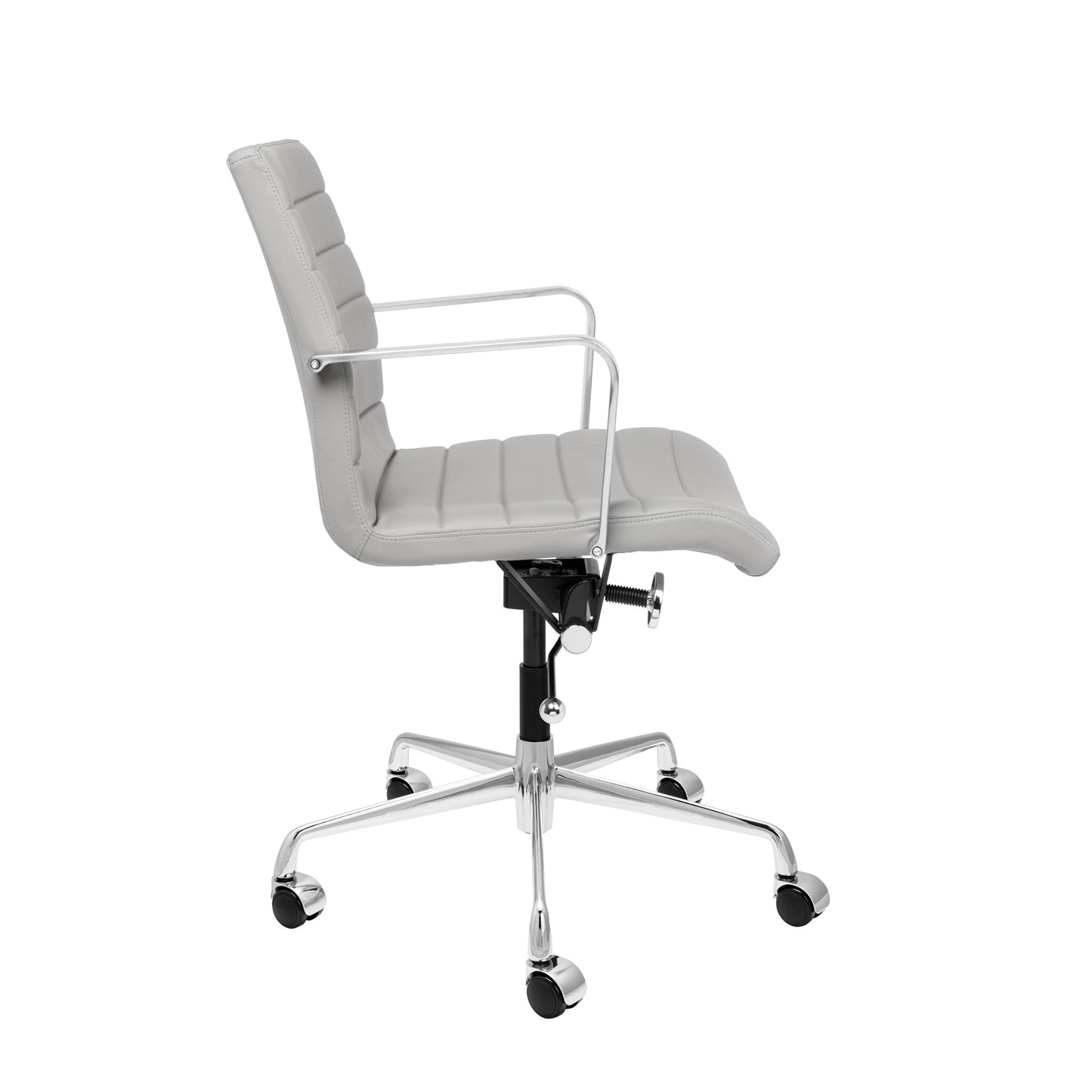 SOHO II Ribbed Management Chair (Grey)