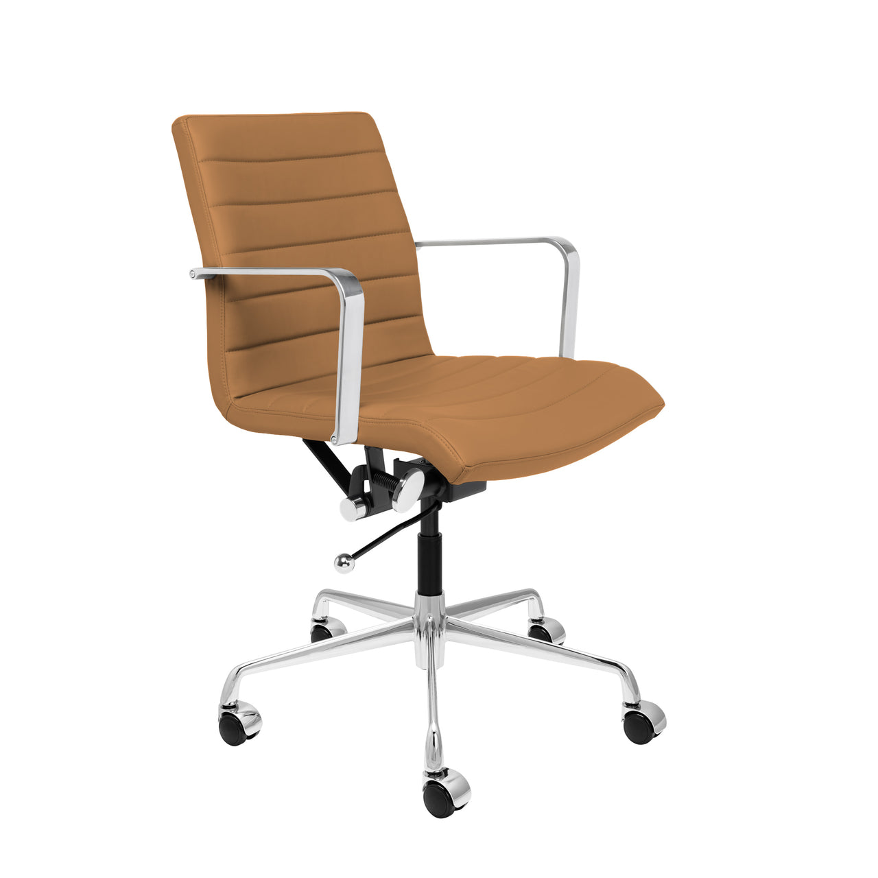 SOHO II Ribbed Management Chair (Tan)