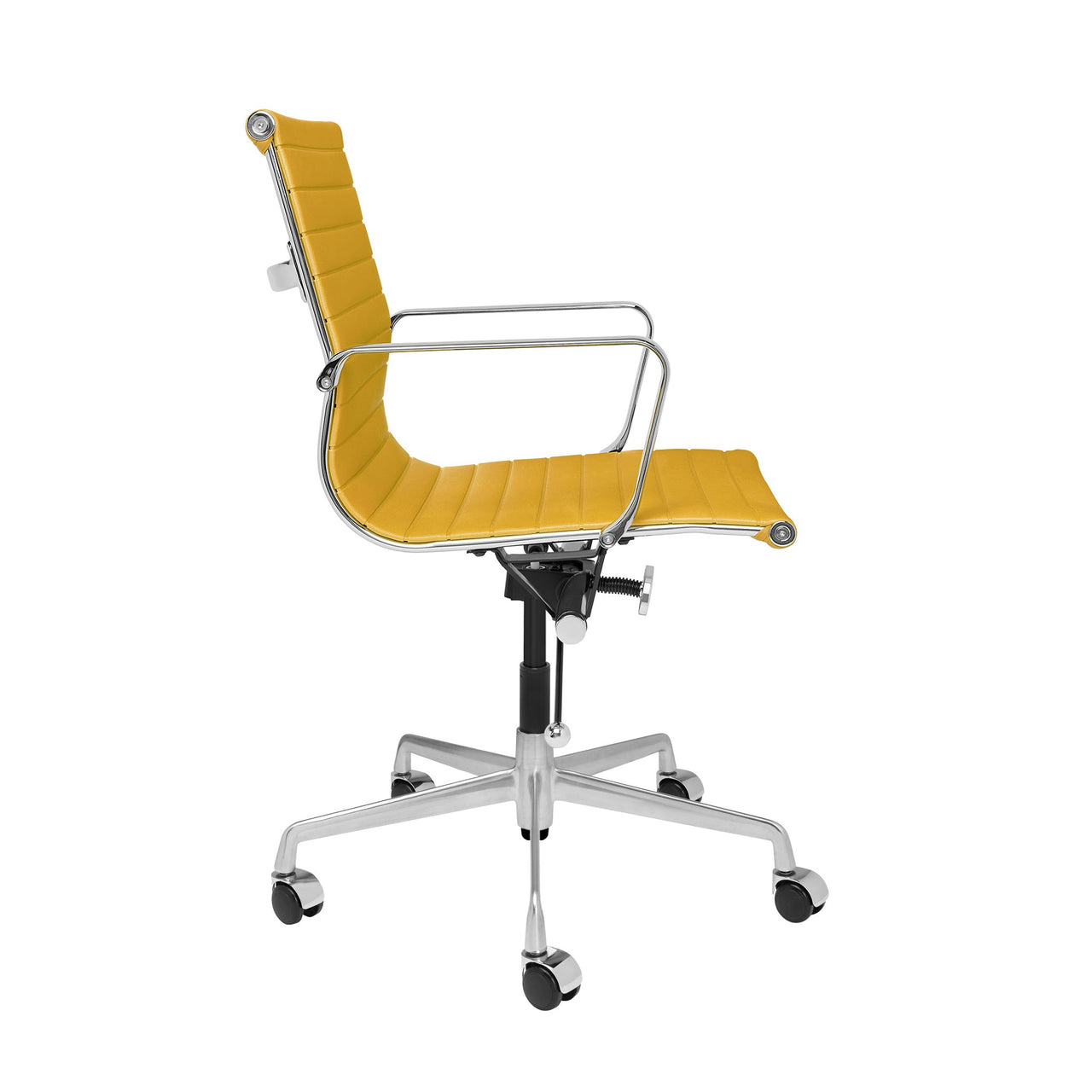 Classic SOHO Ribbed Management Chair (Yellow)