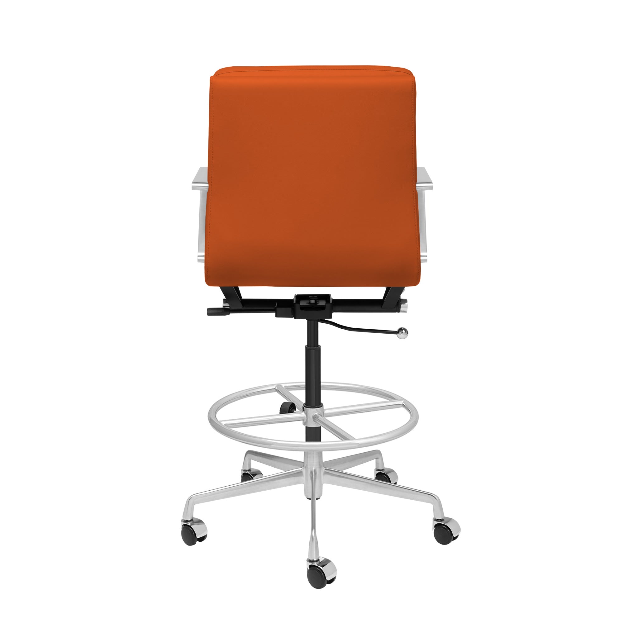 SOHO II Padded Drafting Chair Orange