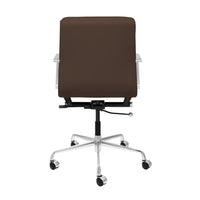 SOHO II Padded Management Chair (Dark Brown)