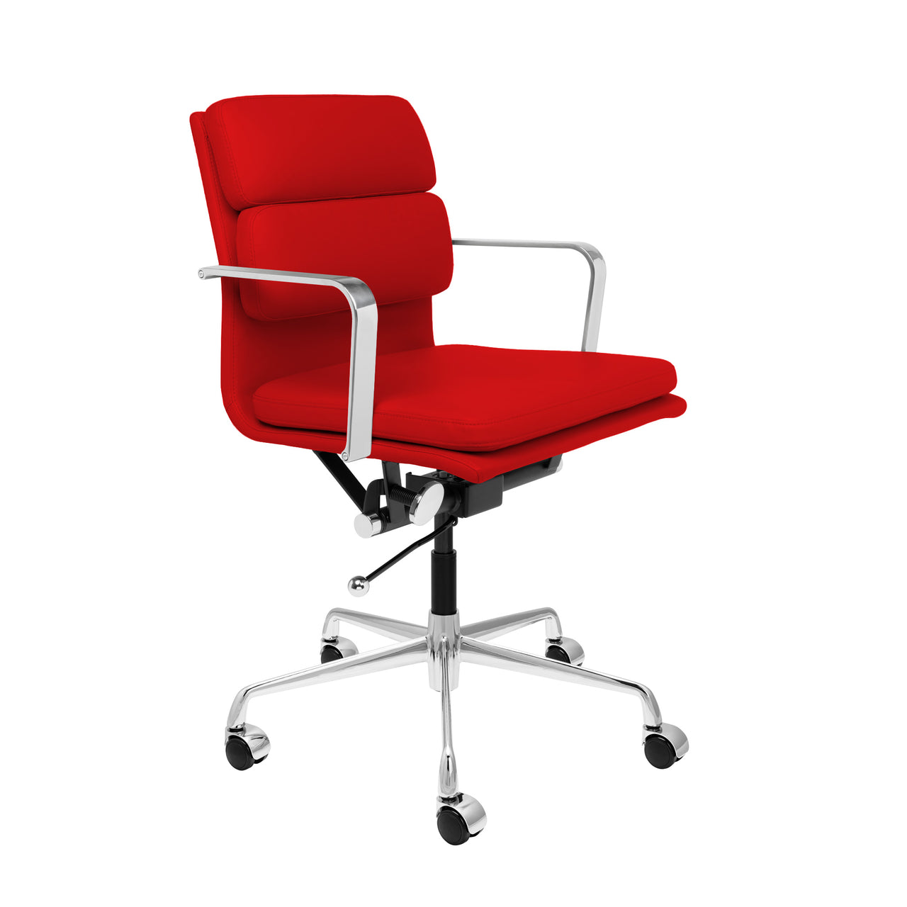 SOHO II Padded Management Chair (Red)