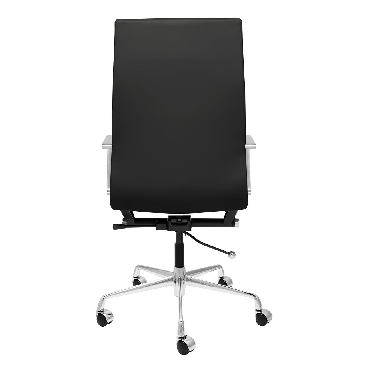 SOHO II Tall Back Ribbed Management Chair (Black)