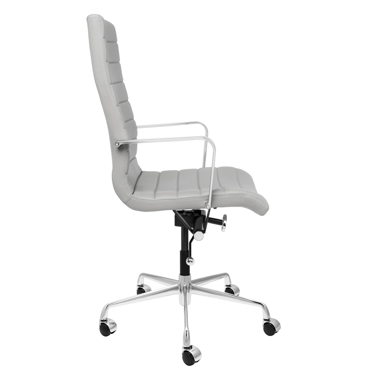 SOHO II Tall Back Ribbed Management Chair (Grey)