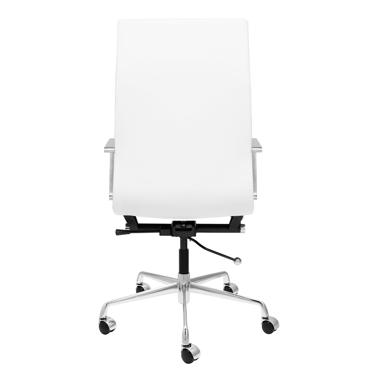 SOHO II Tall Back Ribbed Management Chair (White)