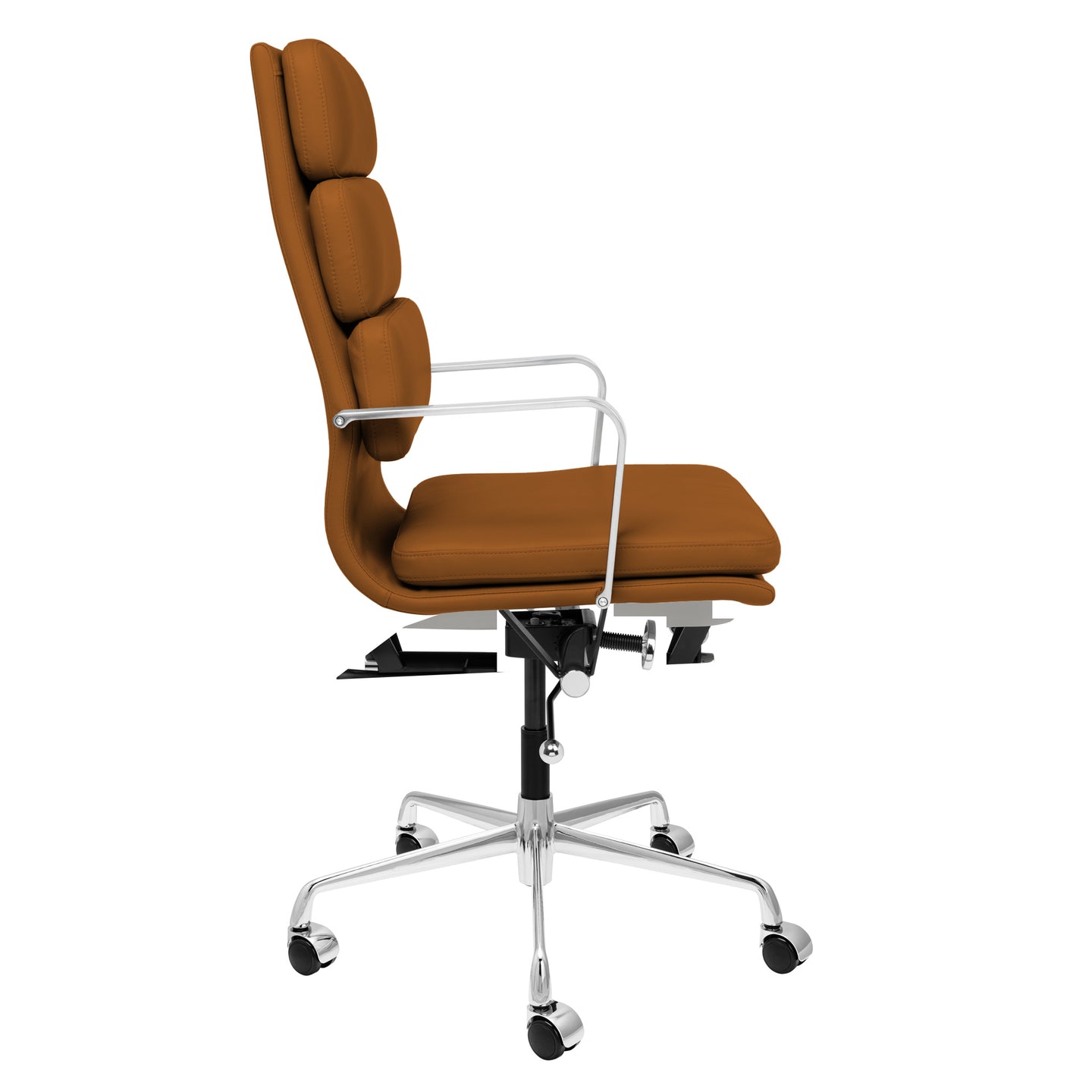 SOHO II Tall Back Padded Management Chair (Brown) Laura Furniture