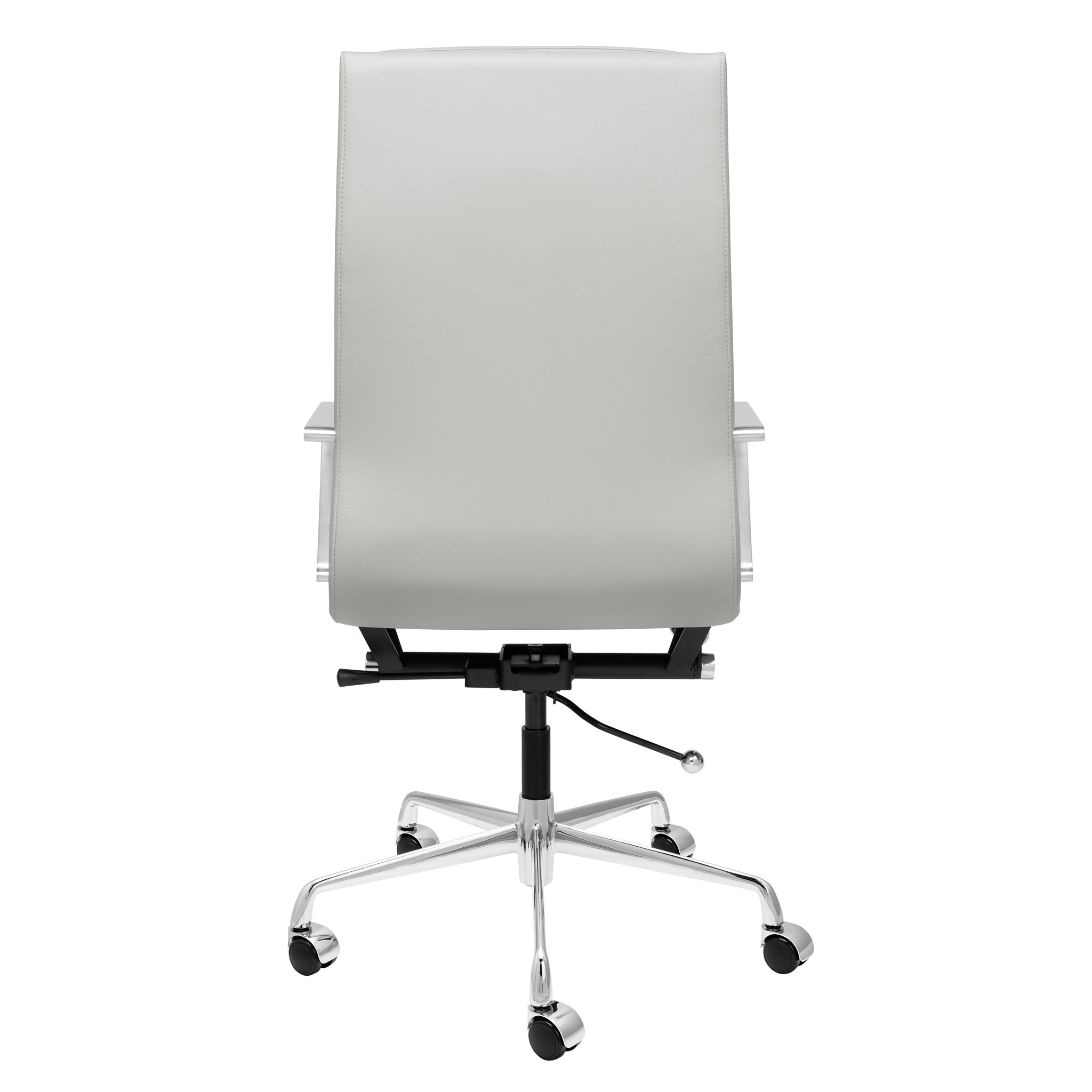 SOHO II Tall Back Padded Management Chair Grey Laura Furniture