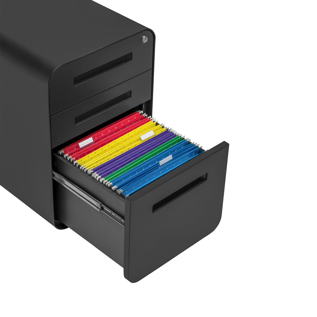 Stockpile Curve File Cabinet (Black)