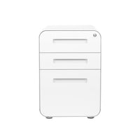 Stockpile Curve File Cabinet (White)