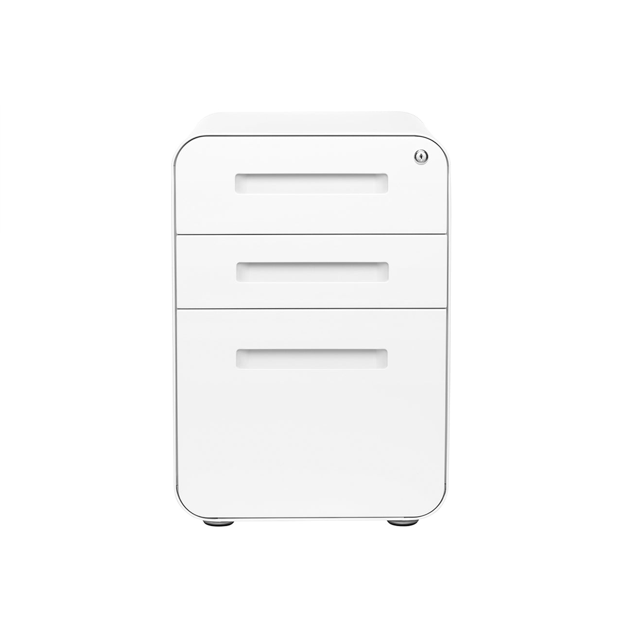 Stockpile Curve File Cabinet (White)
