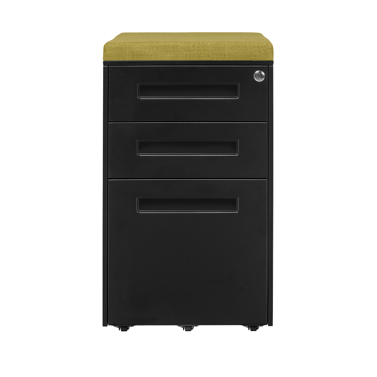 Stockpile Square Seat File Cabinet (Black) – Laura Furniture
