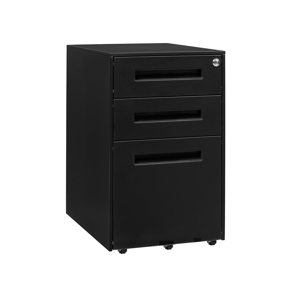 Stockpile Square File Cabinet (Black)