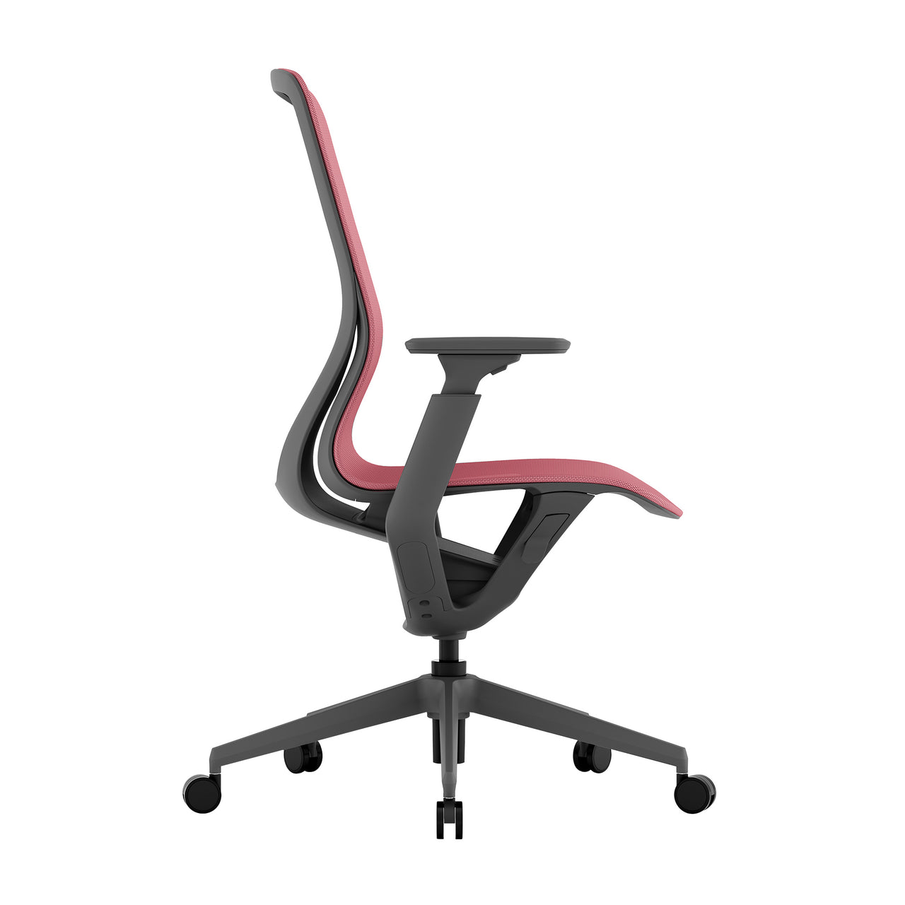 Waverly Mesh Chair (Red Mesh/Dark Grey Frame)