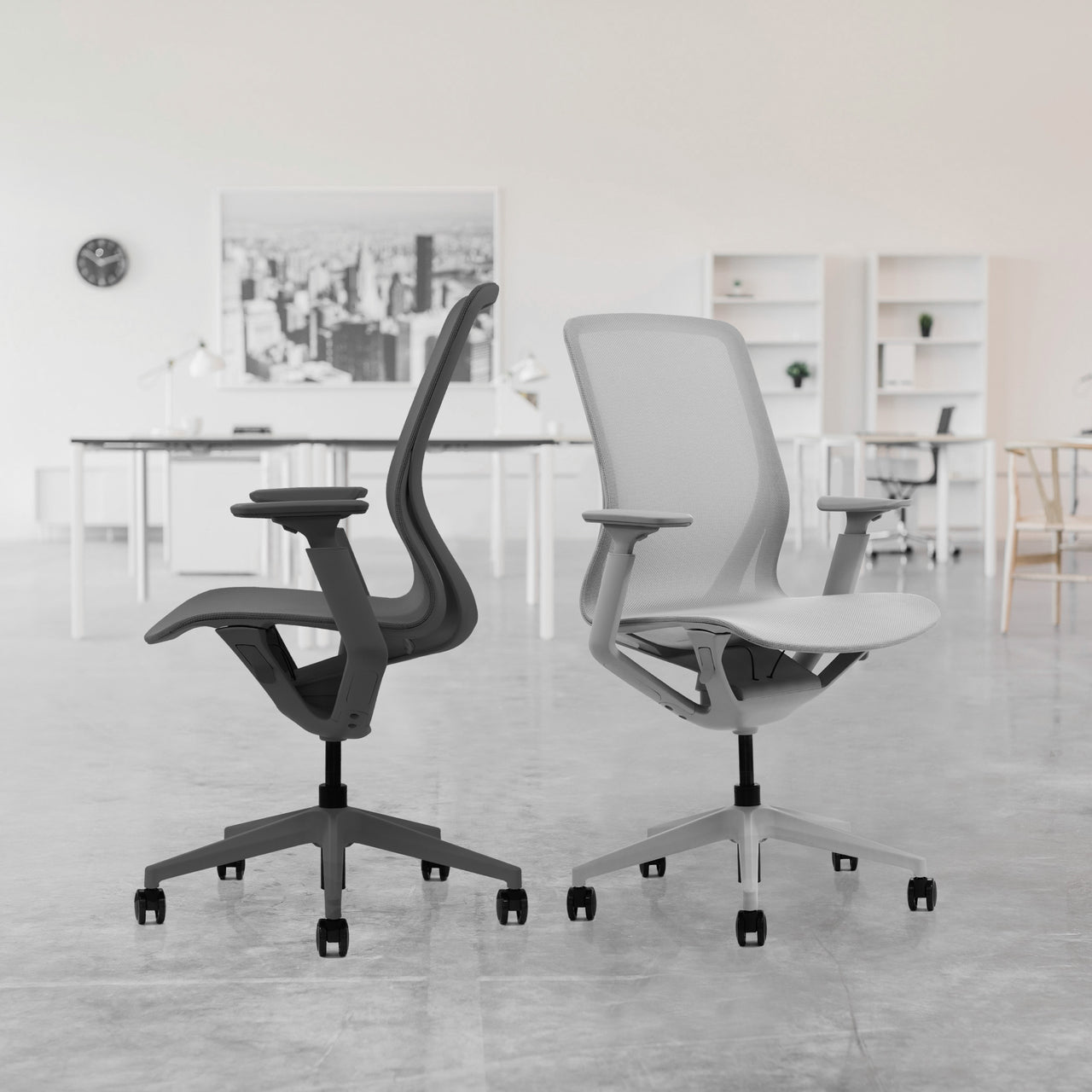 Waverly Mesh Chair (Black Mesh/Dark Grey Frame)